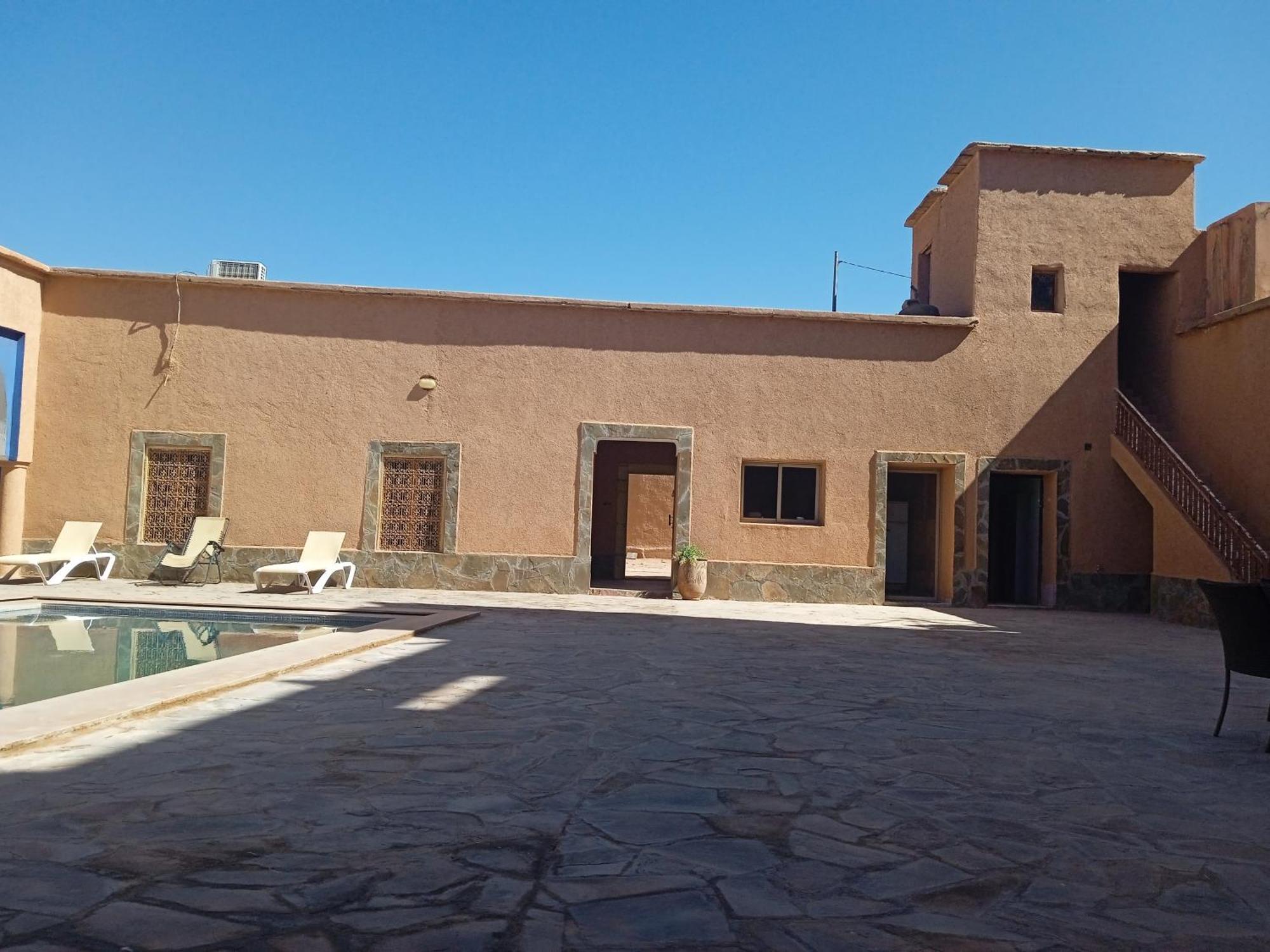 Hotel Kasbah Ben Hamou Nkob Exterior foto