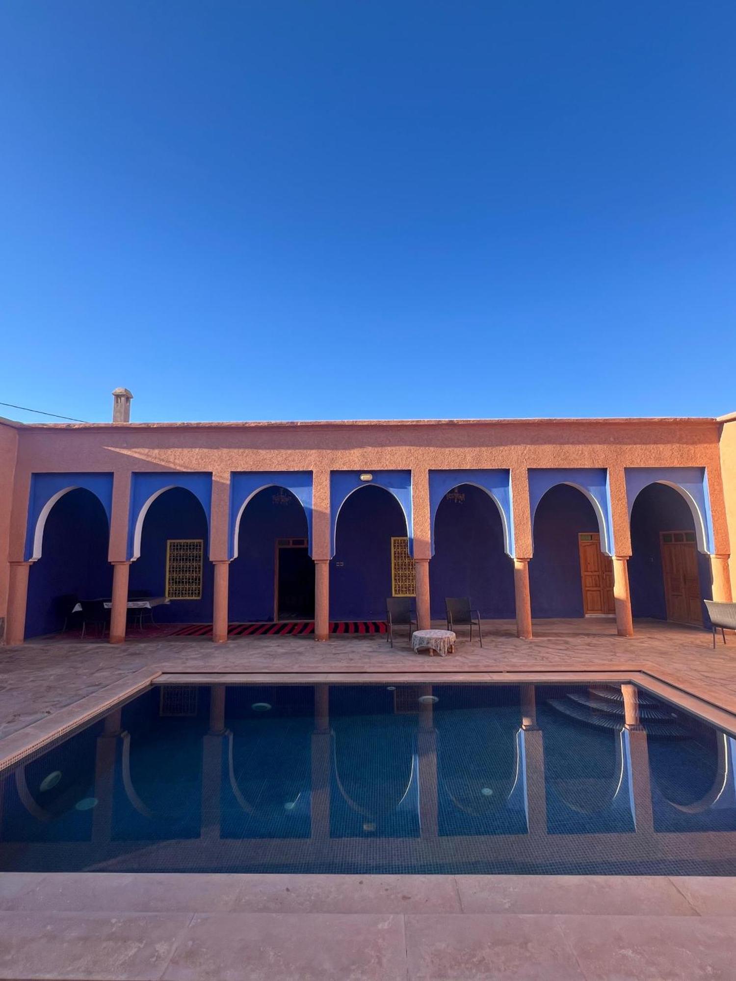 Hotel Kasbah Ben Hamou Nkob Exterior foto